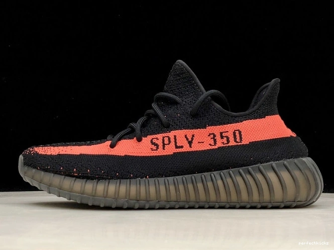 350 V2 Red BY9612 Core Yeezy Adidas Black Boost 0724